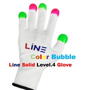 라인 솔리드 Level.4 장갑 + 커스텀 방울 line solid gloves + Bubble Custom